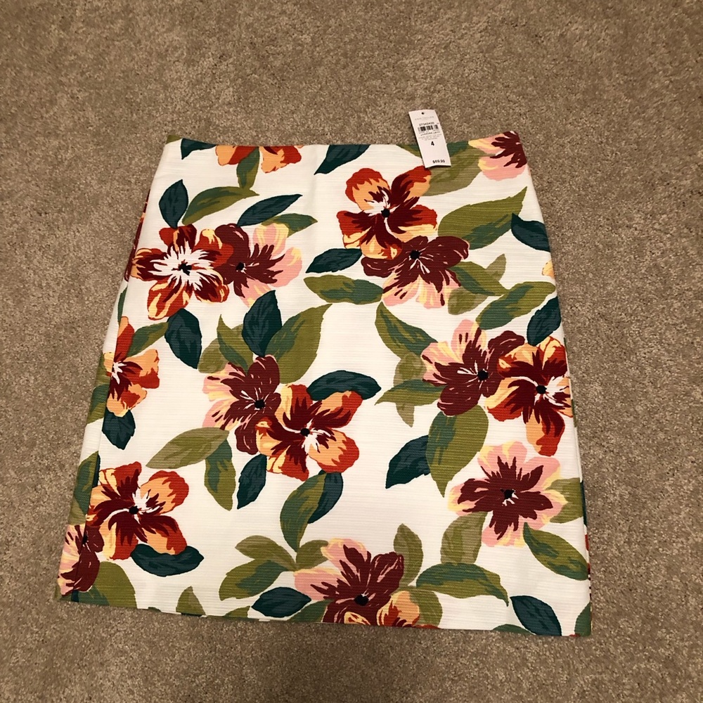 Ann Taylor Floral Skirt